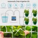 Landrip Automatic Irrigation System, Indoor Automatic Plant Watering System Automatic Plant Waterer,Battery & USB Power Operation Holiday Plant Watering Devices for Indoor Potted Plants